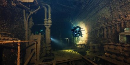 Shallower wrecks like Kensho Maru are at greater risk.